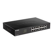 D-Link DGS-1100-16V2 16-Port Gigabit Smart Managed Switch, fanless