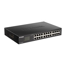 D-Link DGS-1100-24 v2 24-Port Gigabit Smart Managed Switch, fanless
