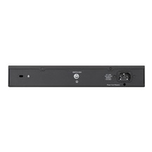 D-Link DGS-1100-24PV2 24-Port PoE Gigabit Smart Managed Switch, 12x PoE, PoE budget 100W, fanless