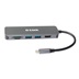 D-Link DUB-2327 USB-C Hub with HDMI and SD/microSD Card Reader, 2x USB3.0, mini docking station
