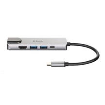 D-Link DUB-M520 5-in-1 USB-C Hub with HDMI/Ethernet and Power Delivery