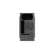EUROCASE skříň MC X104 black, micro tower, 1x USB 3.0, 2x USB 2.0, 2x audio, bez zdroje