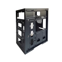EUROCASE skříň ML N6-550B, Midi Tower, 2x USB 3.0, 2x audio, bez zdroje