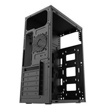 EUROCASE skříň ML N6-550B, Midi Tower, 2x USB 3.0, 2x audio, bez zdroje