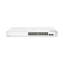 HPE Networking Instant On Switch 24p Gigabit 2p SFP Fanless 1830