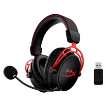 HyperX Cloud Alpha Wireless RED GAM HEADSET - Sluchátka k PC