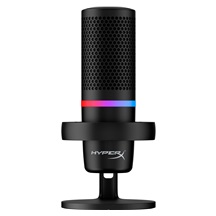 HyperX DuoCast - USB Microphone (Black) - RGB Lighting (HMID1R-A-BK/G) - Mikrofon