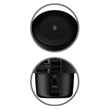 HyperX DuoCast - USB Microphone (Black) - RGB Lighting (HMID1R-A-BK/G) - Mikrofon