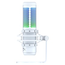 HyperX QuadCast S USB WHT Microphone - Mikrofon