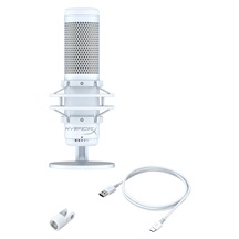 HyperX QuadCast S USB WHT Microphone - Mikrofon