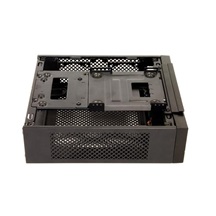 CHIEFTEC skříň Compact Series/mini ITX, IX-03B, Black, Alu, 120W adaptér CDP-120ITX