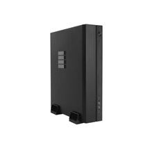 CHIEFTEC skříň Compact Series/mini ITX, IX-06B-OP, Black, bez zdroje