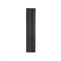 CHIEFTEC skříň Compact Series/mini ITX, IX-06B-OP, Black, bez zdroje