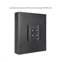 CHIEFTEC skříň Compact Series/mini ITX, IX-06B-OP, Black, bez zdroje