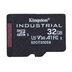 Kingston MicroSDHC karta 32GB Industrial C10 A1 pSLC Card Single Pack