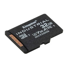 Kingston MicroSDHC karta 32GB Industrial C10 A1 pSLC Card Single Pack