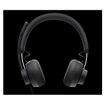 Logitech sluchátka s mikrofonem Zone Wired Teams Headset Graphite - EMEA