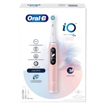 Oral-B iO Series 6N elektrický zubní kartáček, časovač, tlakový senzor, aplikace Oral-B, Pink Sand