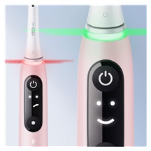 Oral-B iO Series 6N elektrický zubní kartáček, časovač, tlakový senzor, aplikace Oral-B, Pink Sand