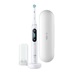Oral-B iO Series 8 White Alabaster elektrický zubní kartáček, magnetický, 6 režimů, časovač, tlakový senzor, pouzdro