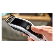 Philips Series 5000 HC5610/15 zastřihovač vlasů, vodotěsný, samoostřicí ocelové břity, bílá / černá