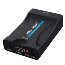 PREMIUMCORD Převodník HDMI 1na SCART 080P s napájecím zdrojem 230V