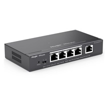 Reyee RG-ES205GC-P Smart mananged PoE switch, 4x PoE