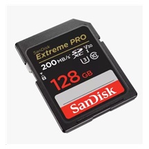 SanDisk SDXC karta 128GB Extreme PRO (200 MB/s Class 10, UHS-I U3 V30)