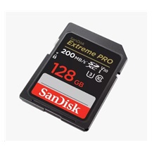 SanDisk SDXC karta 128GB Extreme PRO (200 MB/s Class 10, UHS-I U3 V30)