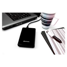 VERBATIM externí SSD 1TB Store 'n' Go Slim Portable USB 3.0, USB-A/USB-C, černá