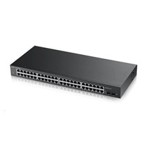 Zyxel GS1900-48 50-port Gigabit Web Smart switch, 48x gigabit RJ45, 2x SFP v2