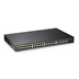 Zyxel GS1900-48HP v2 50-port Gigabit Web Smart PoE switch, 48x gigabit RJ45 (z toho 24x PoE), 2x SFP, PoE budget 170W