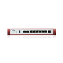 Zyxel USG FLEX 200H Series, User-definable ports with 2*2.5G & 6*1G, 1*USB with 1 YR Gold Security Pack