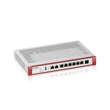 Zyxel USG FLEX 200H Series, User-definable ports with 2*2.5G & 6*1G, 1*USB with 1 YR Gold Security Pack