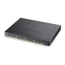 Zyxel XGS1935-52HP, 52 Port Lite-L3 Smart Managed PoE Switch, 48x Gigabit PoE and 4x 10G SFP+, hybrid mode