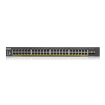 Zyxel XGS1935-52HP, 52 Port Lite-L3 Smart Managed PoE Switch, 48x Gigabit PoE and 4x 10G SFP+, hybrid mode