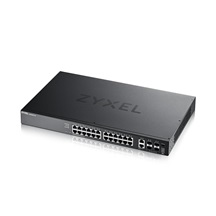 Zyxel XGS2220-30, L3 Access Switch, 24x1G RJ45 2x10mG RJ45, 4x10G SFP+ Uplink, incl. 1 yr NebulaFlex Pro
