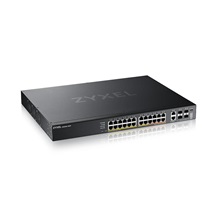 Zyxel XGS2220-30HP, L3 Access Switch, 400W PoE, 16xPoE+/10xPoE++, 24x1G RJ45 2x10mG RJ45, 4x10G SFP+ Uplink, incl. 1 yr