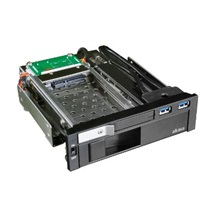 AKASA Lokstor M51 - 2.5" a 3.5" HDD rack do 5,25"