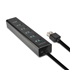 AXAGON HUE-SA7BP, 7x USB 3.0 ALU CHARGING hub, vč. AC adaptéru, kabel USB-A 40cm