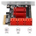 AXAGON PCES-SA6, PCIe řadič - 6x interní SATA 6G port, ASM1166, SP & LP