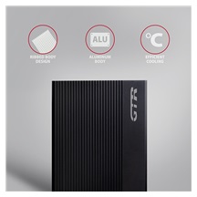 AXAGON EE35-GTR, USB-C 5Gbps - SATA 6G 3.5" RIBBED box, černý