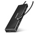 AXAGON HUE-F7C, 7x USB 3.2 Gen 1 ALU FLAT CHARGING hub, micro USB nap. konektor, kabel USB-C 30cm