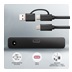 AXAGON ADSA-FPX, USB-C 10Gbps - SATA 6G, 2.5"/3.5" SSD/HDD FAST PORT X adaptér, vč. AC napáječe