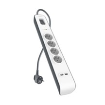 BELKIN SurgeStrip přep.ochrana,4 zásuvky,525J,2USB