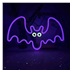 Dekorativní LED neon Netopýr fialový