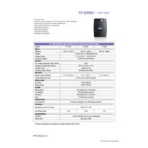 FSP UPS FP 600, 600 VA / 360 W, line interactive