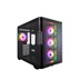 FSP M580-BA/Midi Tower/Transpar./Černá