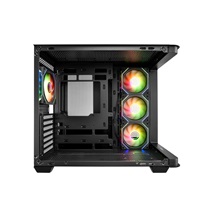 FSP M580-BA/Midi Tower/Transpar./Černá