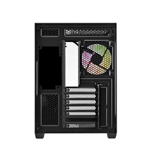 FSP M580-BA/Midi Tower/Transpar./Černá